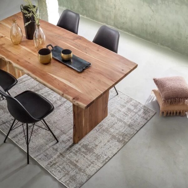table bois massif scandinave rectangle deco interieure