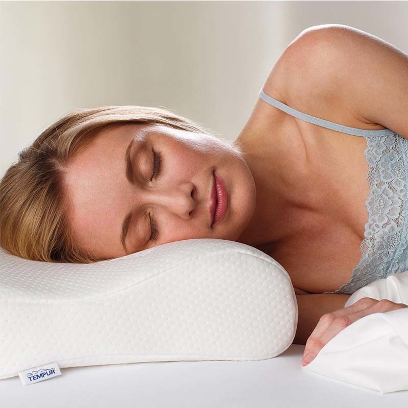 Oreiller cervical pour mal de dos dormir côté