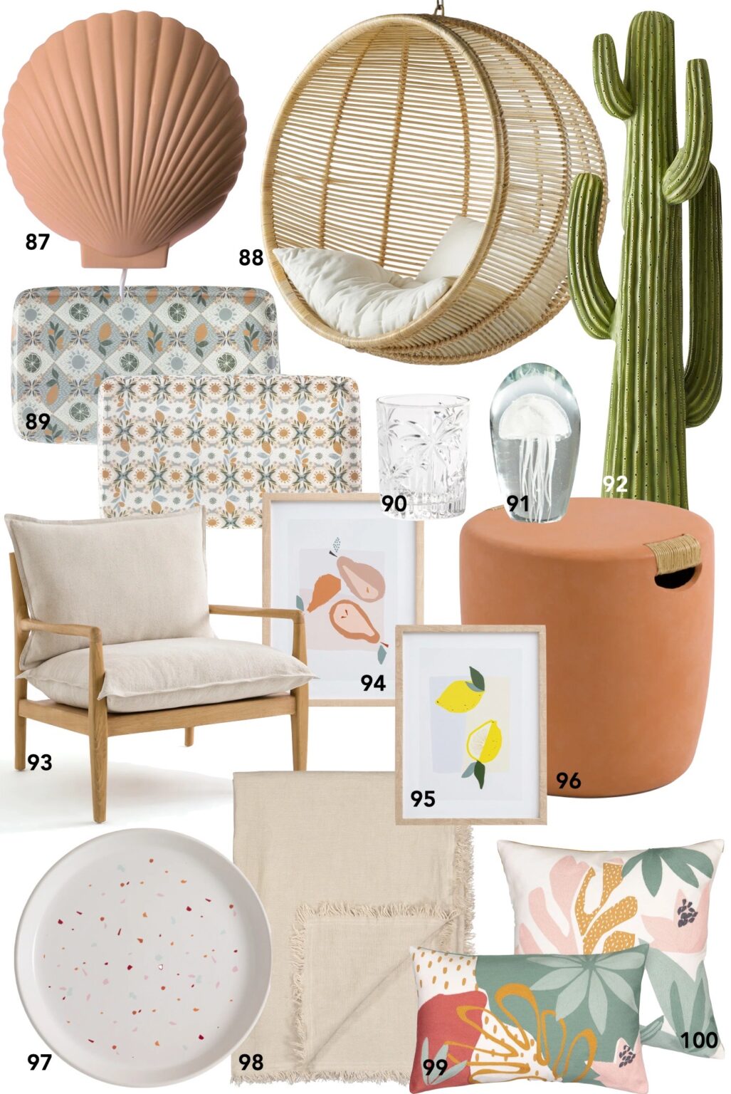 meuble décoration estivale pas chère