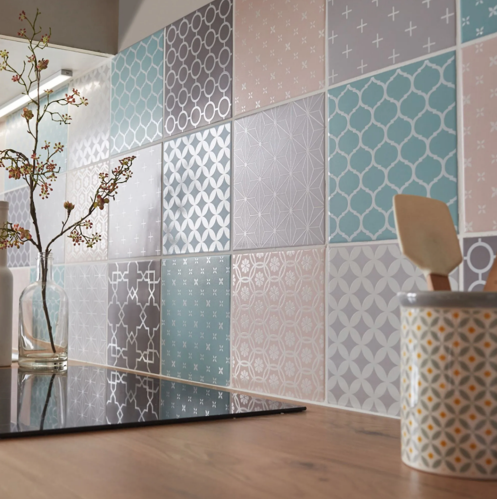 deco cuisine credence pastel