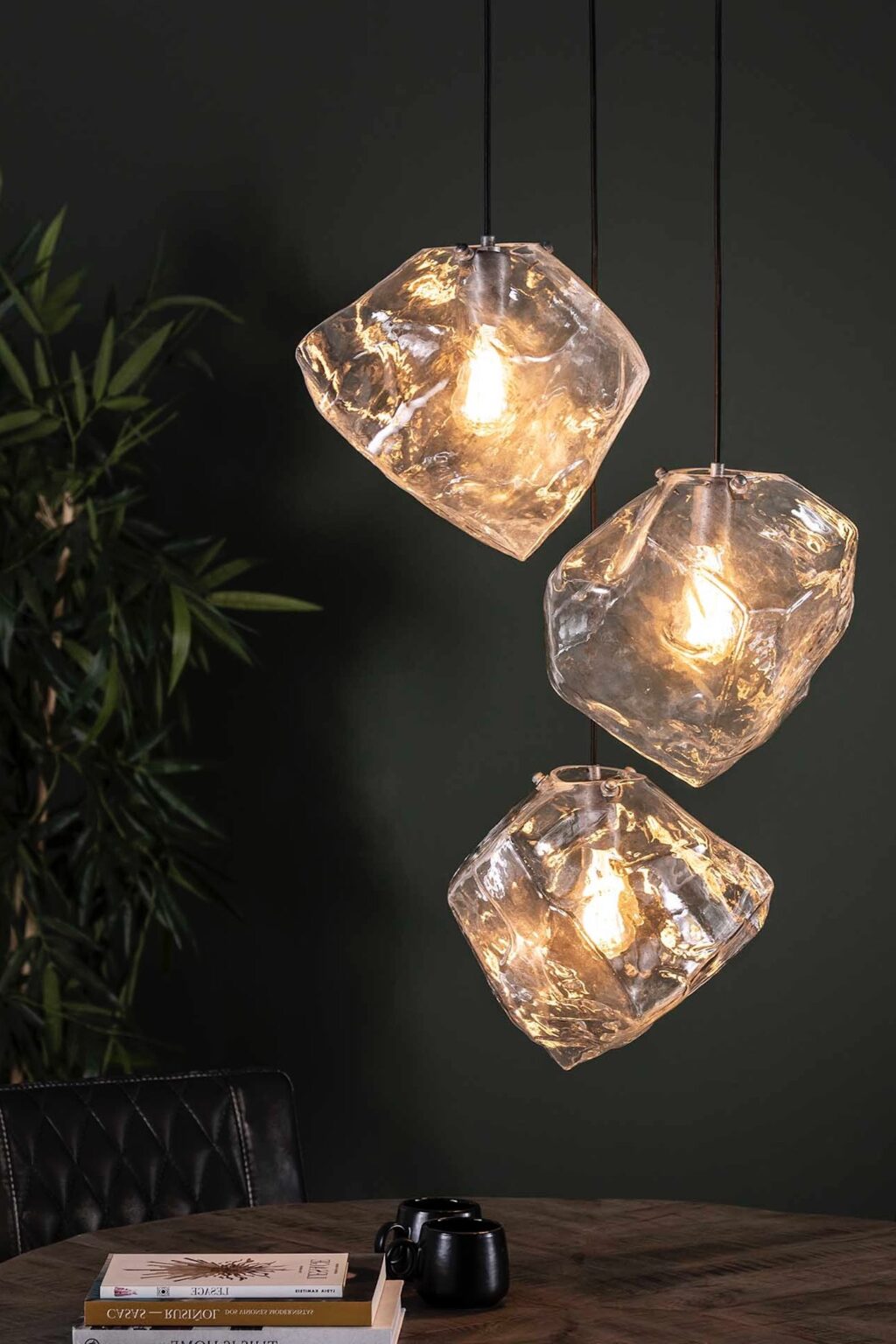 lampe originale effet glaçonlampe originale effet glaçon