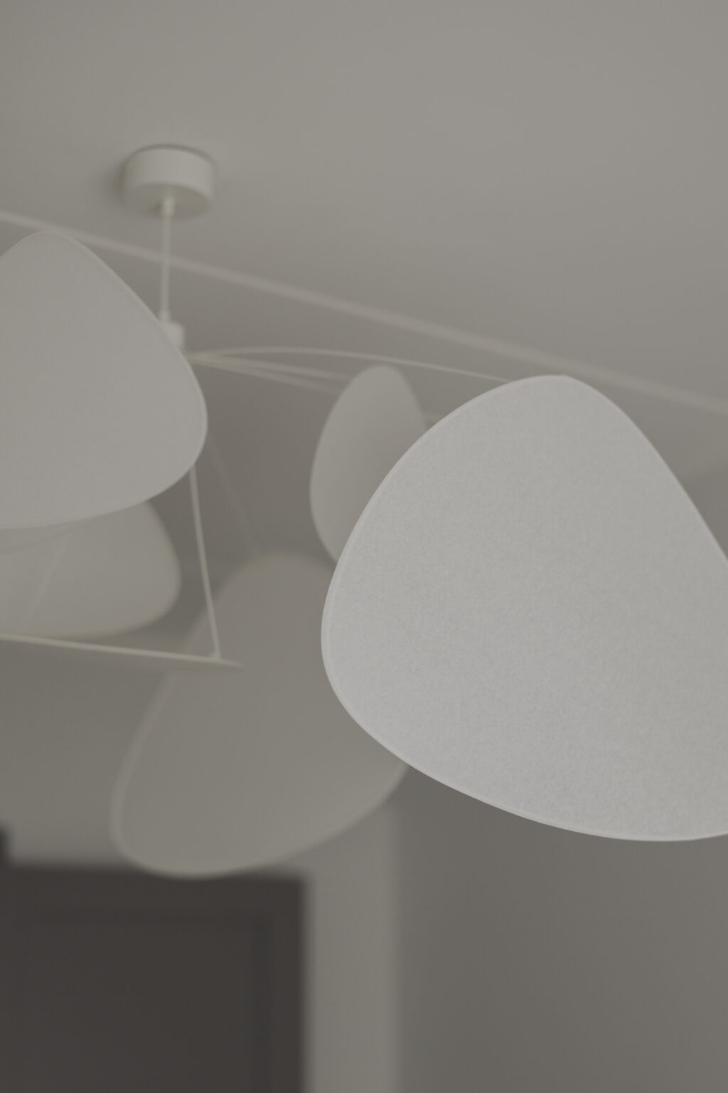 suspension géante blanche poétique papier screen chambre enfant