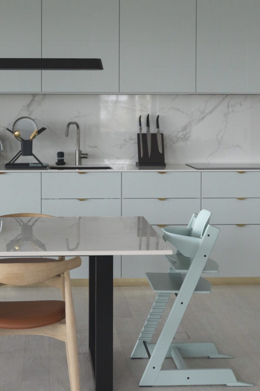 Tripp Trapp chaise haute Stokke soft mint