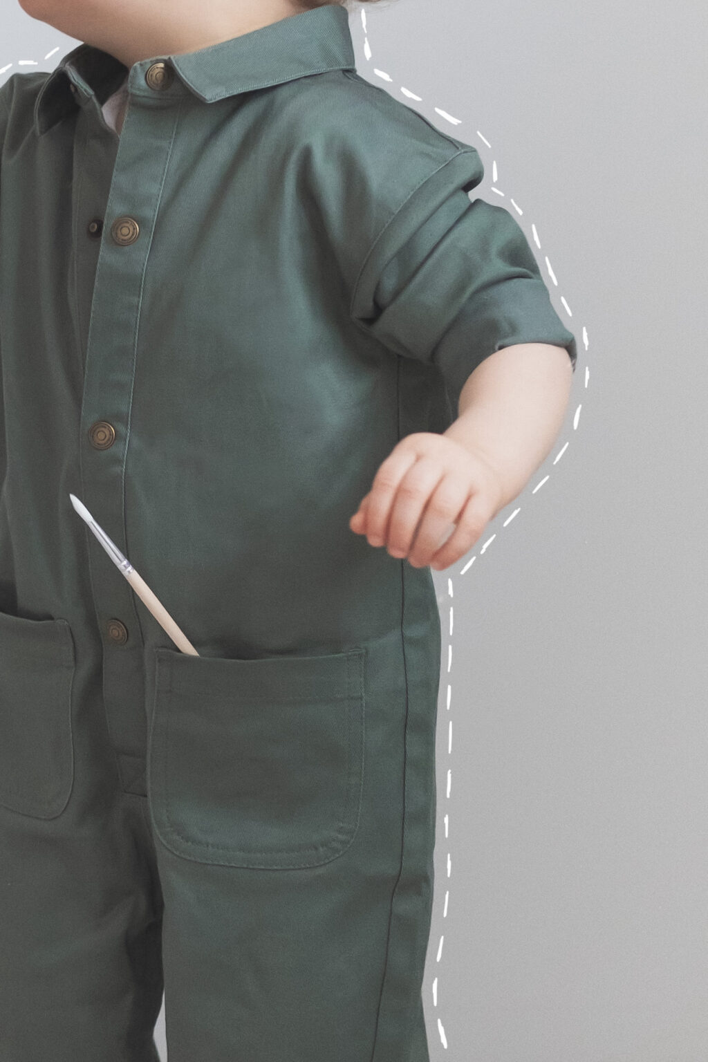 blouse bébé worker mode collection maman fils assorti