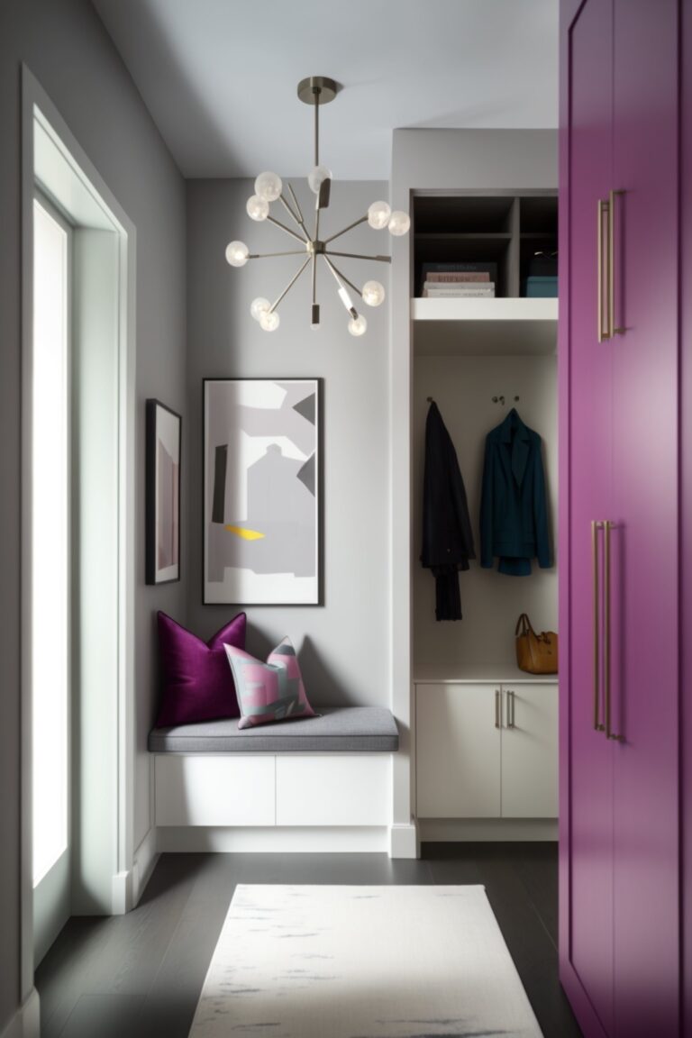 décoration magenta couleur pantone 2023