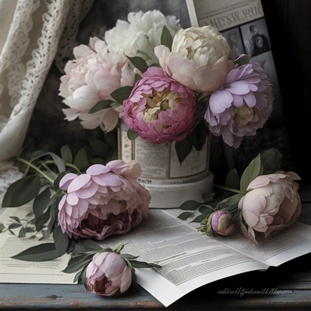 Comment sécher conserver pivoines