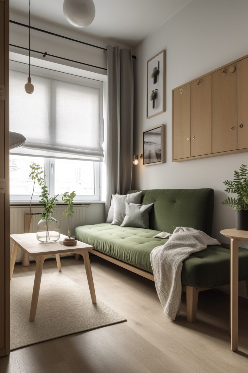 aménager petit studio japonisant déco zen