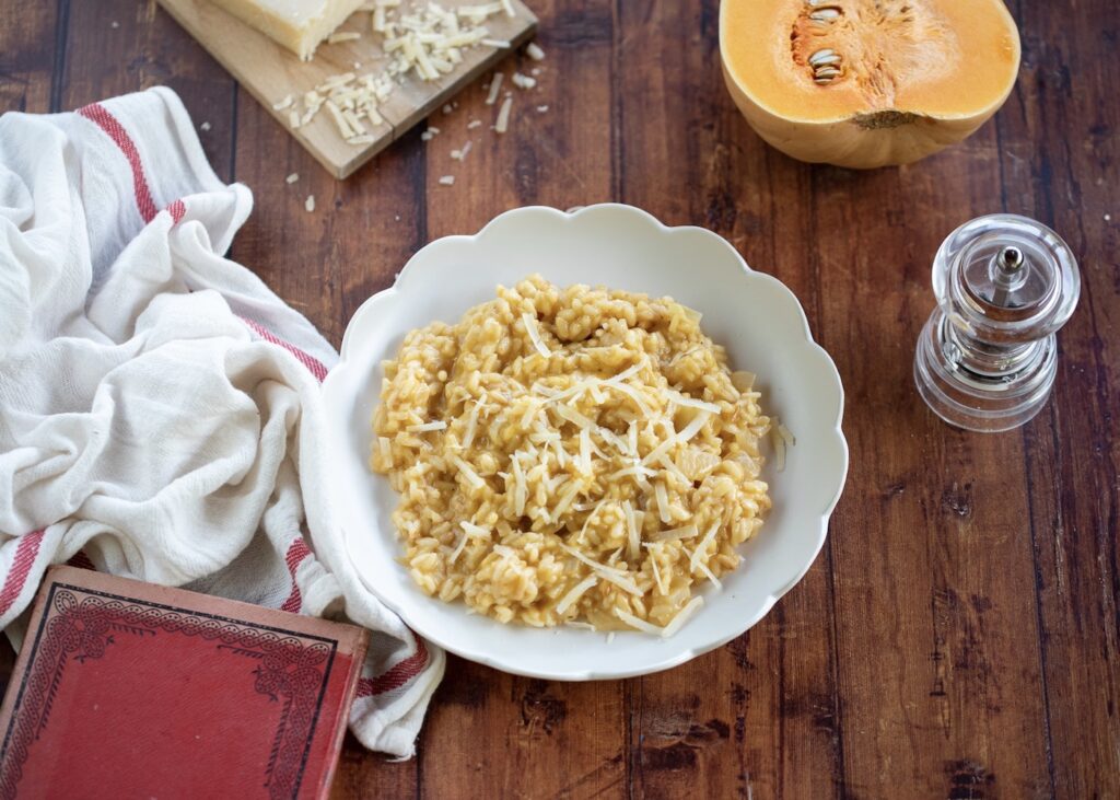 recette risotto courge potimarron facile