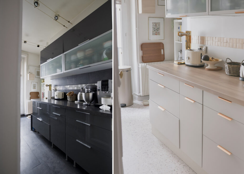 rénovation cuisine Laura Pinketcetera