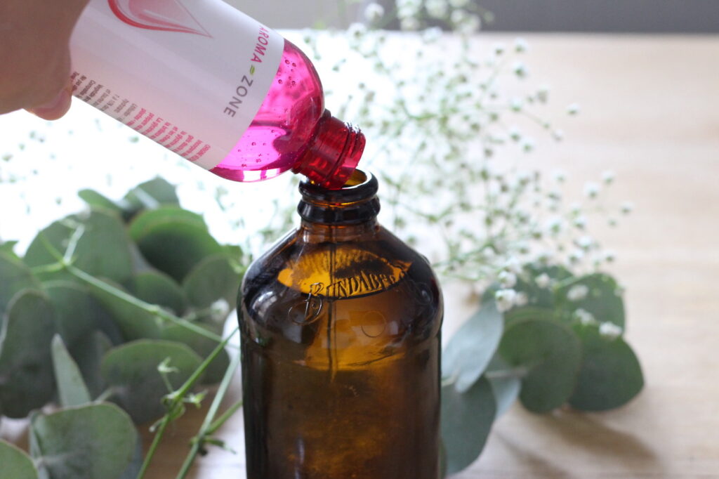 comment utiliser glycerine Aromazone pour fleur stabilisée