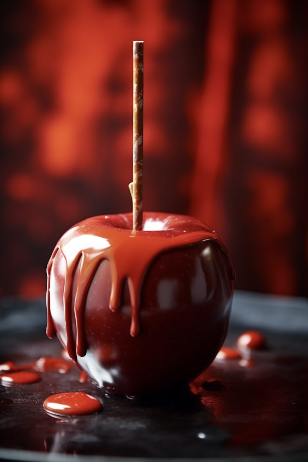 recette Halloween sucrée dessert rouge