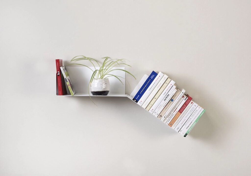 étagères pour livres suspendue design originale