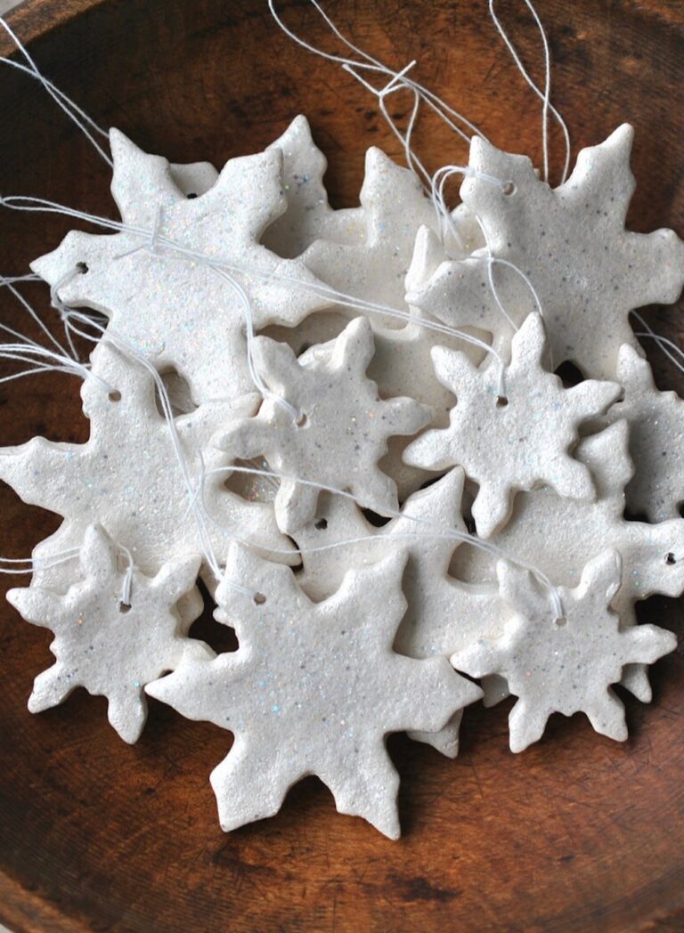 deco accessoire blanc etoile sapin