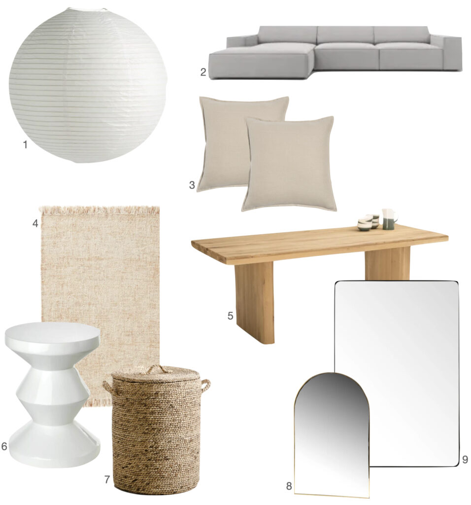 déco épurée poudre naturelle blanc bois