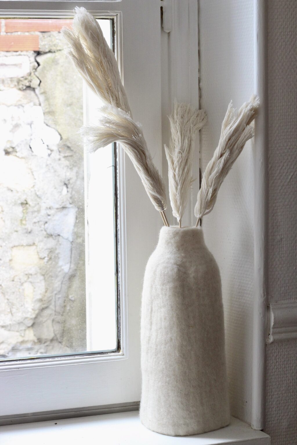 brin herbe pampa diy en coton