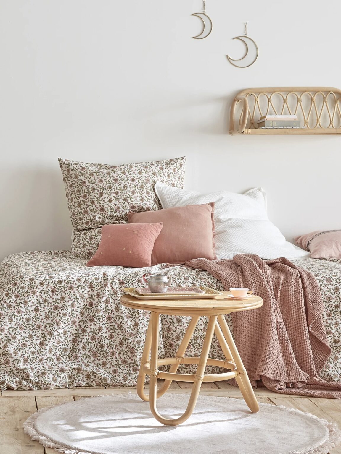 chambre petite fille esprit campagne liberty