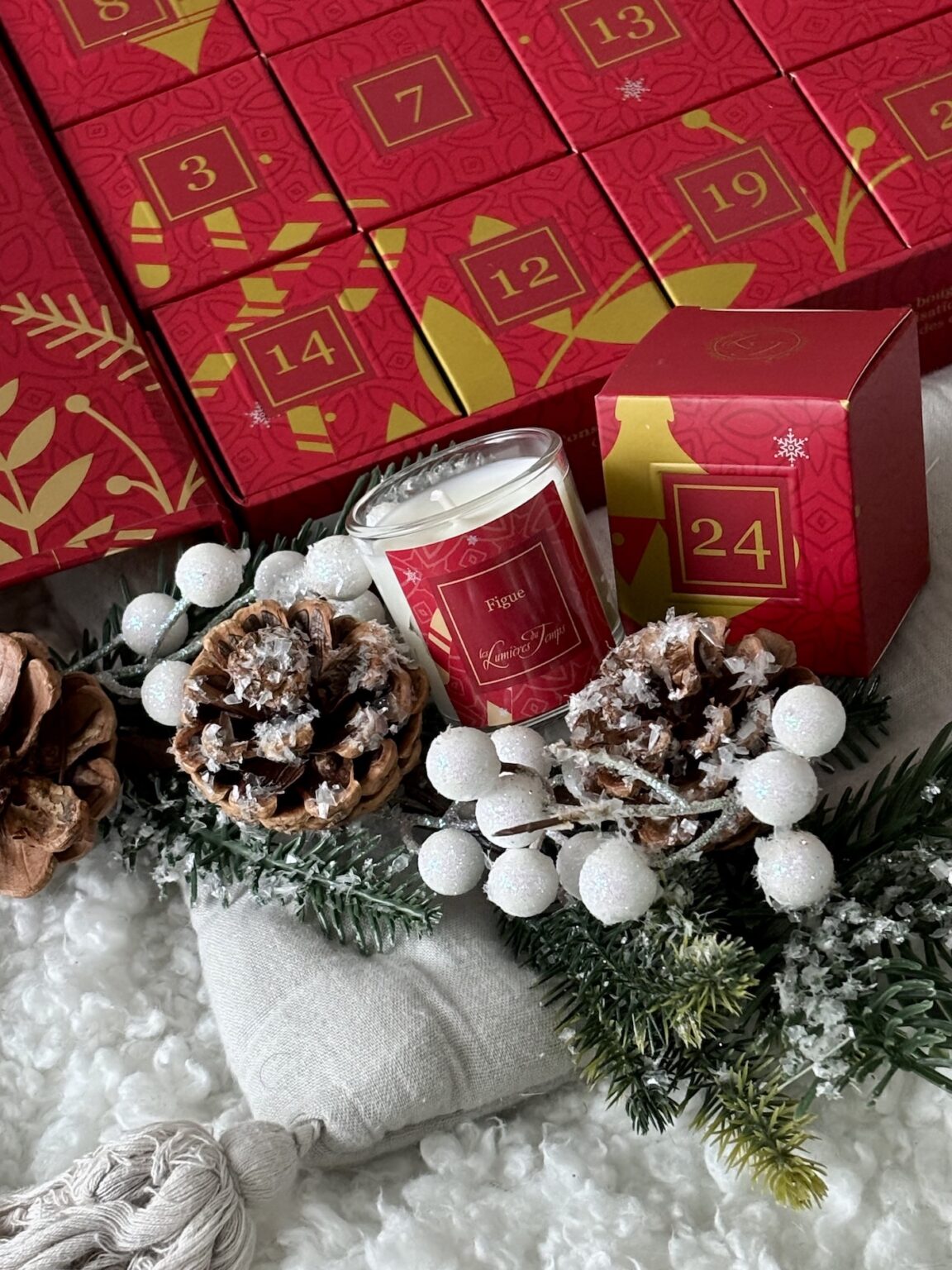 calendrier les lumières du temps bougies code promo