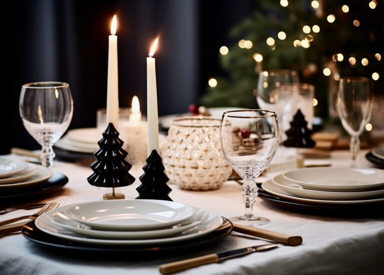 Décoration table de Noël 2023 5 inspirations pour un diner féérique