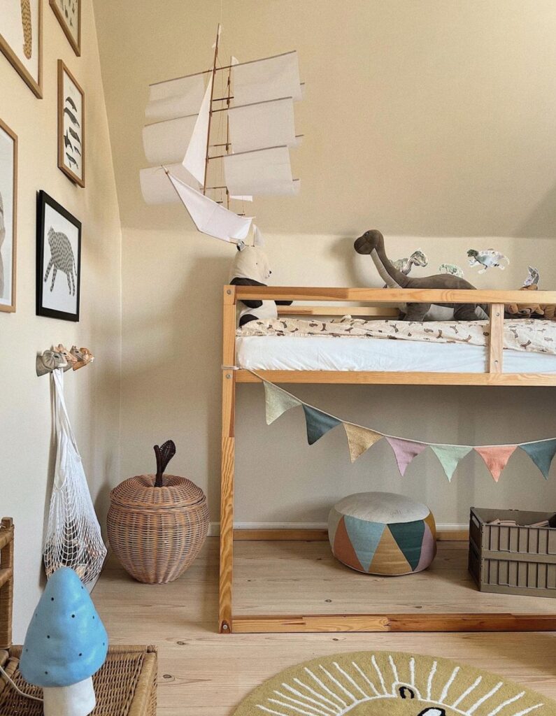 deco lit hauteur deco murale deco animaliere