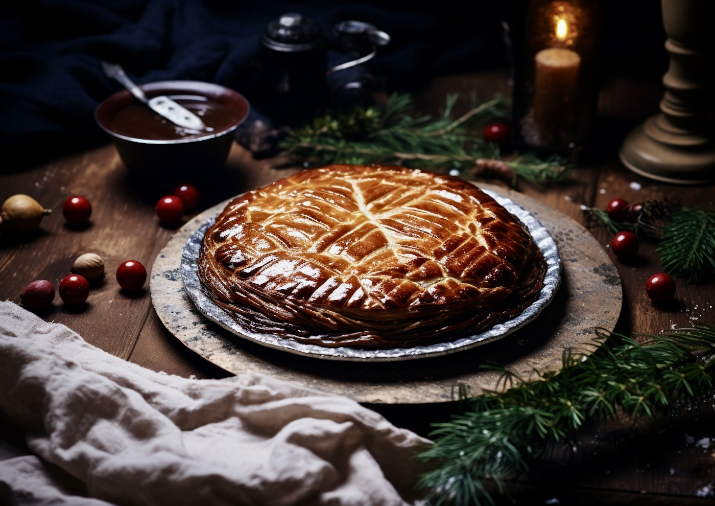 recette galette des rois chocolat noir facile