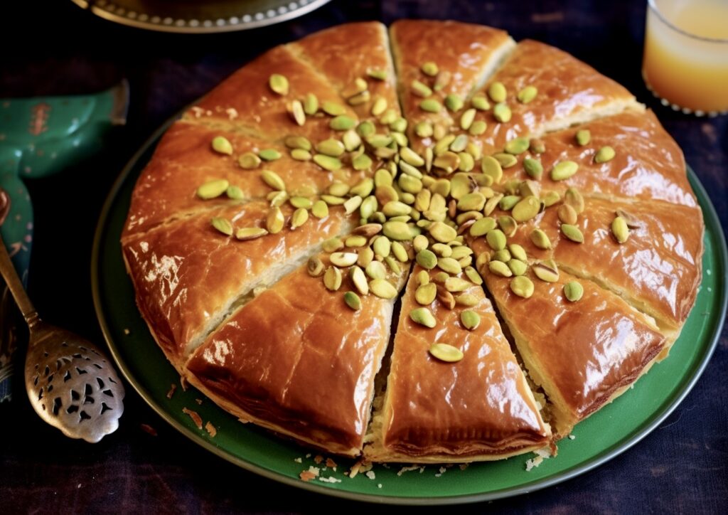 recette galette rois pistache facile originale