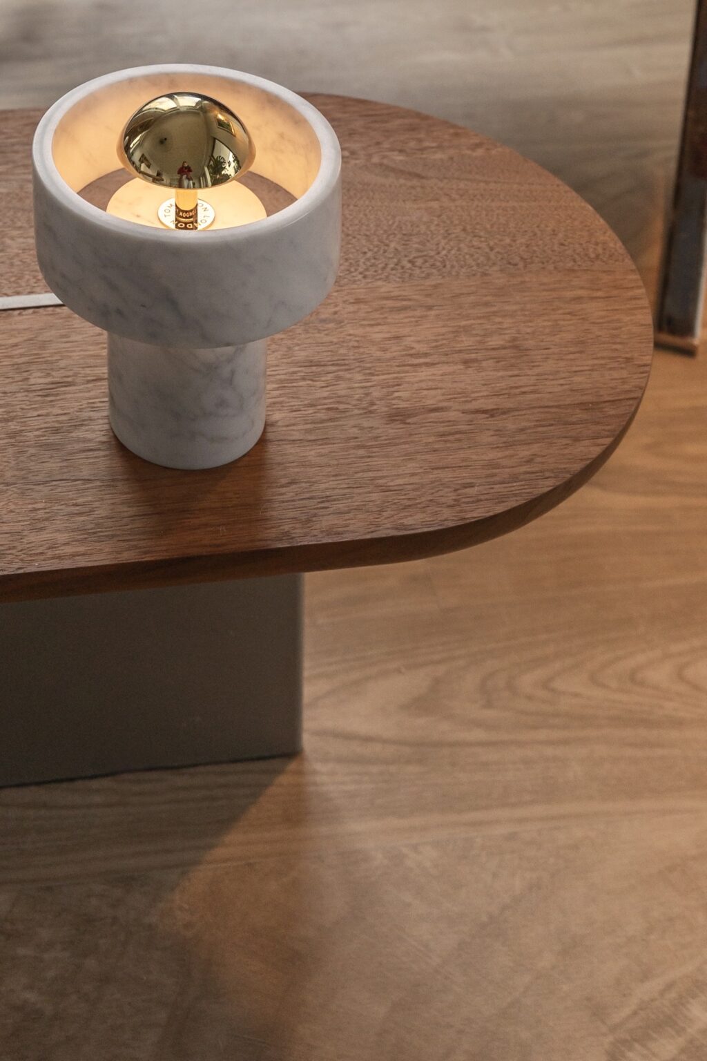 salon déco bois Texline nature 2387 WOODRING CLEAR