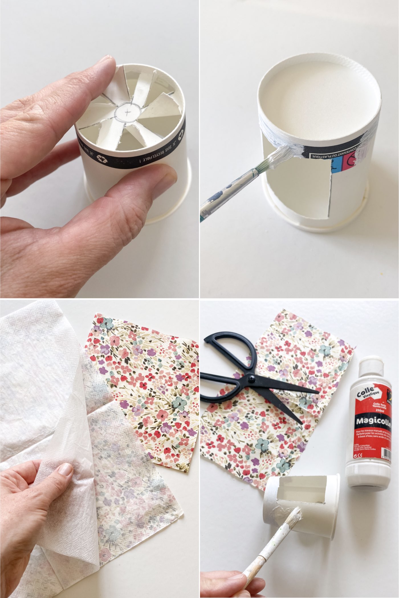 DIY manège bougie bougeoir à faire soi-même