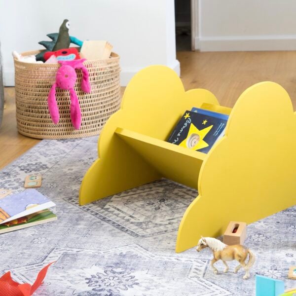 bibliothèque nuage diy Montessori tutoriel bricolage déco