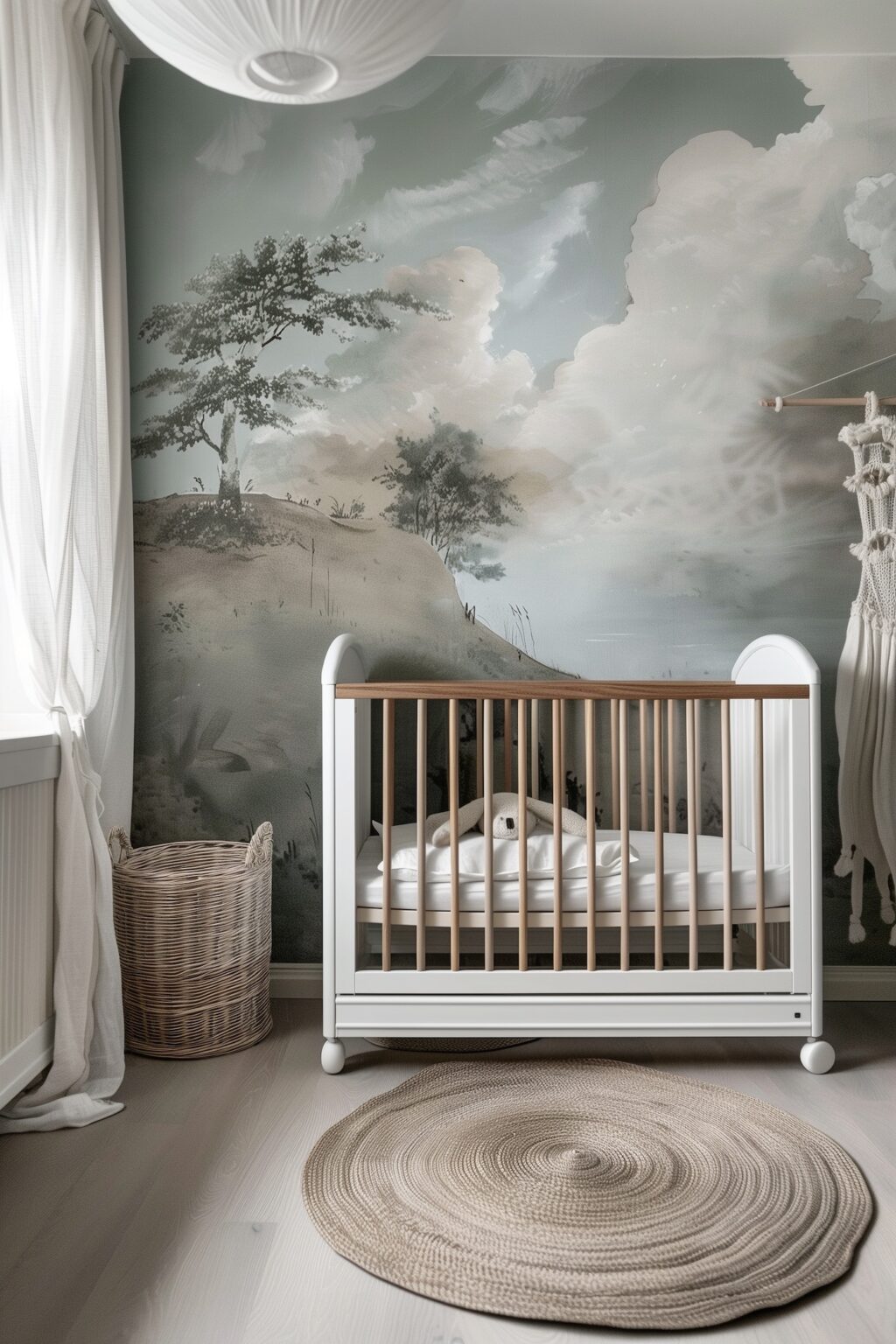 couleur chambre bébé taupe cachet