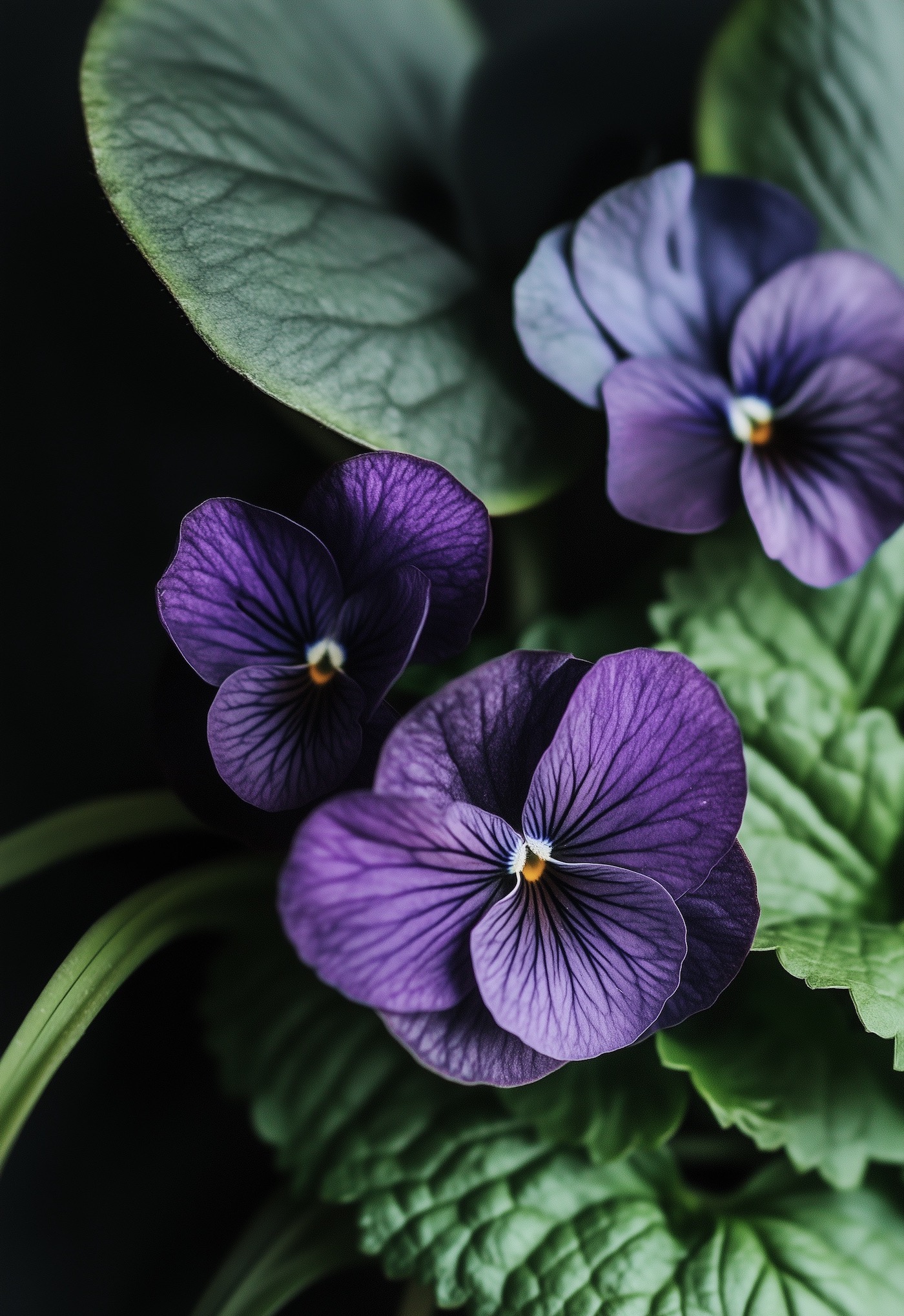 fleurs de novembre violette cornue plante