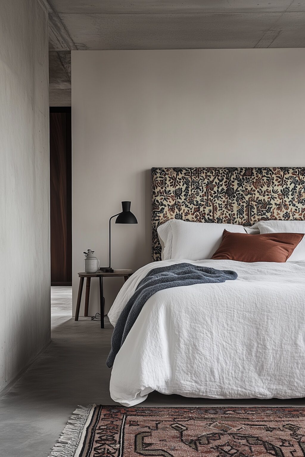 fabriquer tête de lit tissu capitonnée motif matelassée