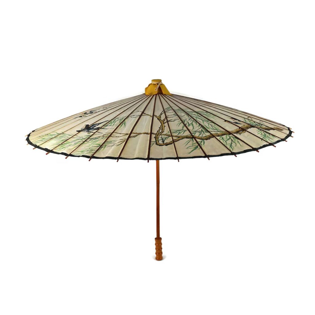 histoire culture ombrelle chinoise bambou papier