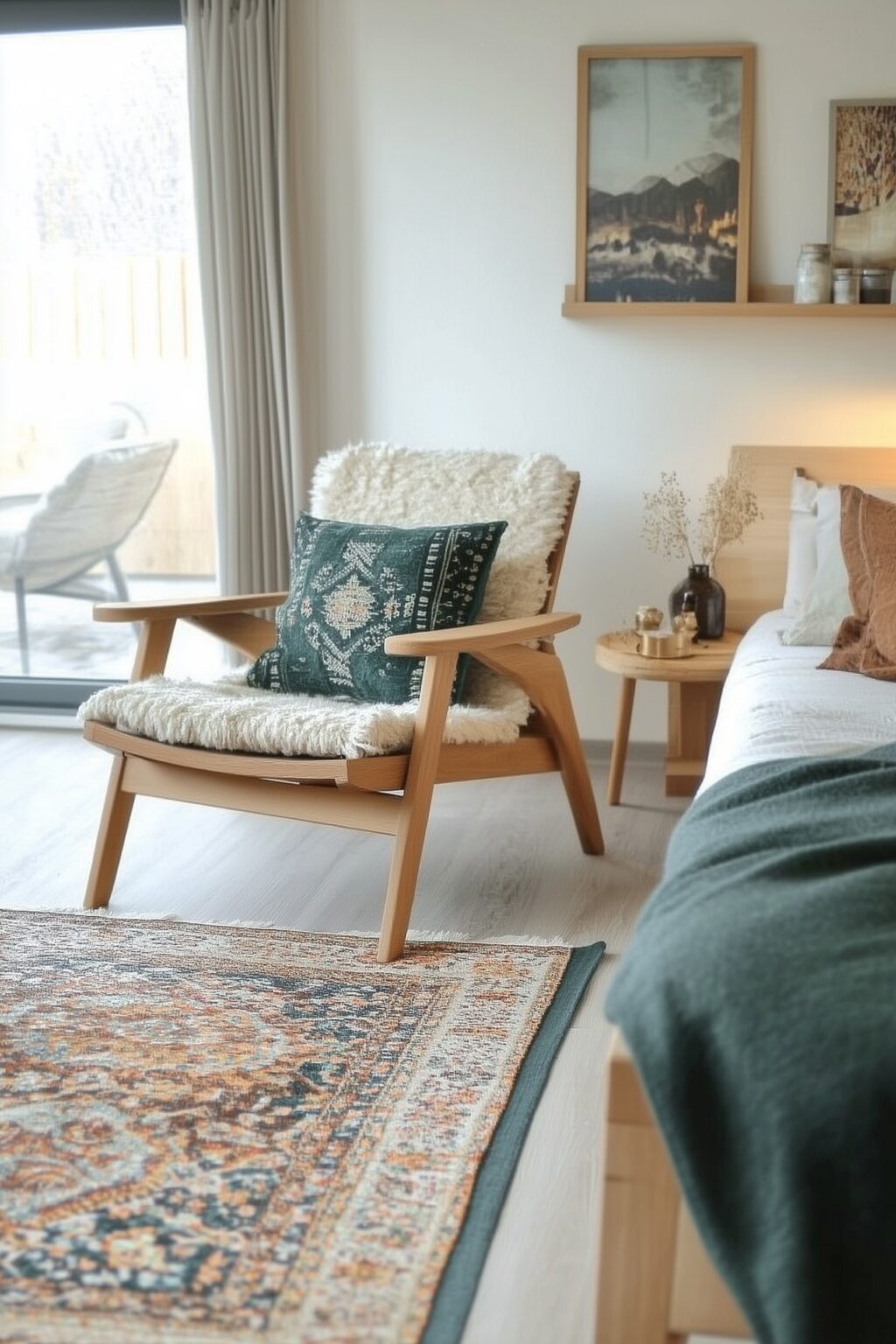 créer coin lecture chambre inspiration voyage