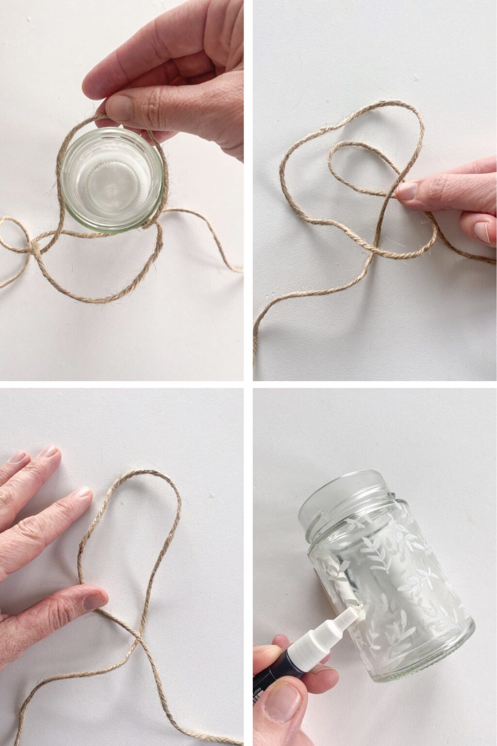 idée déco récup bocal verre lampion