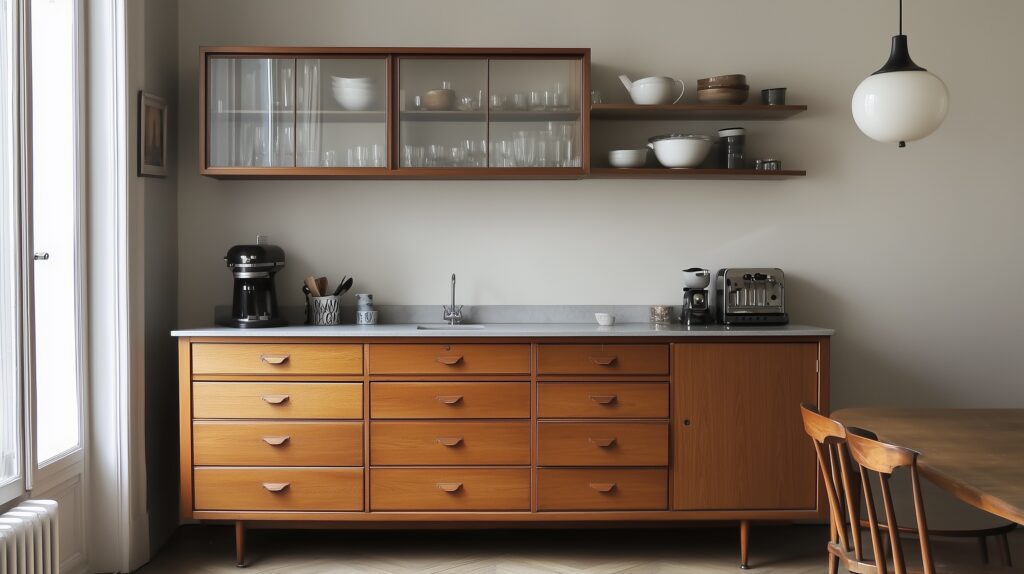 mobilier cuisine 50s détourné - blog déco