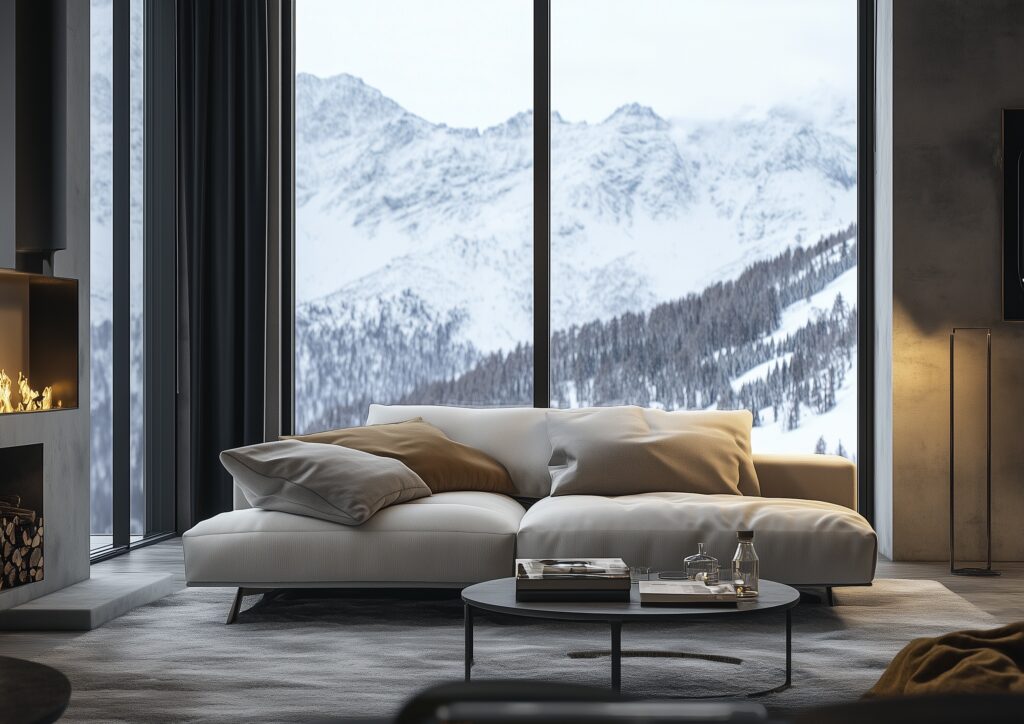 surmatelas mémoire forme canapé-lit résidence secondaire montagne