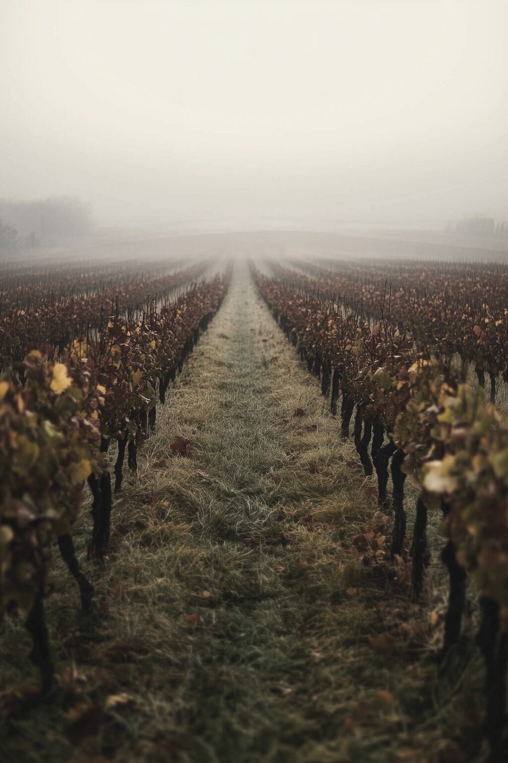 vigne Chablis Les Riceys hiver