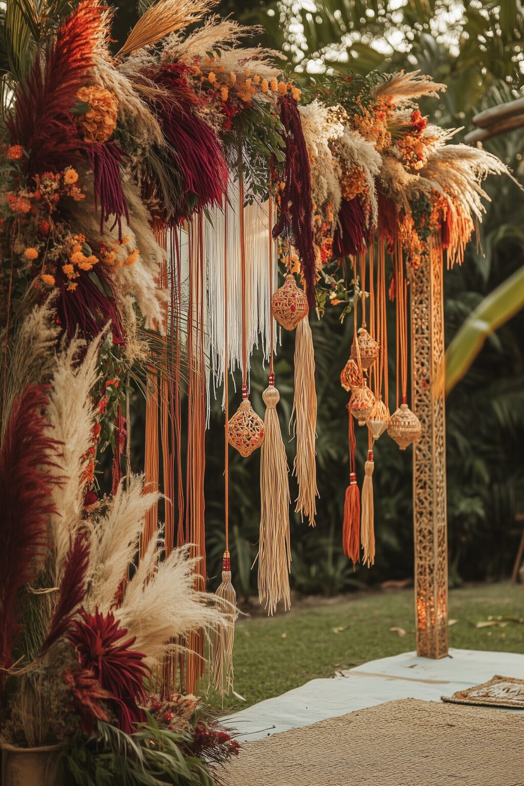 arche gipsy photobooth coloré dentelle colorée