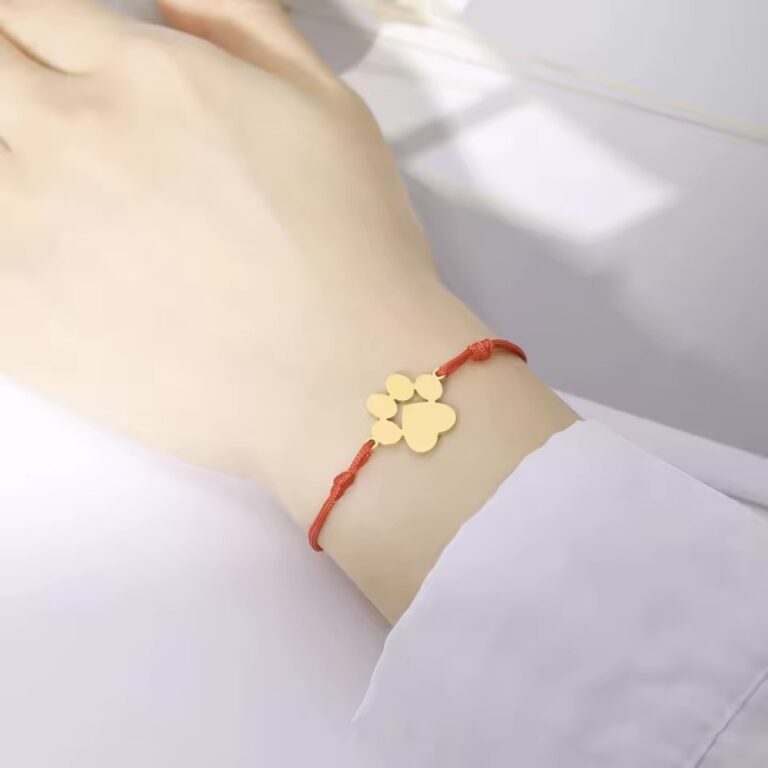 bracelet pate animal or