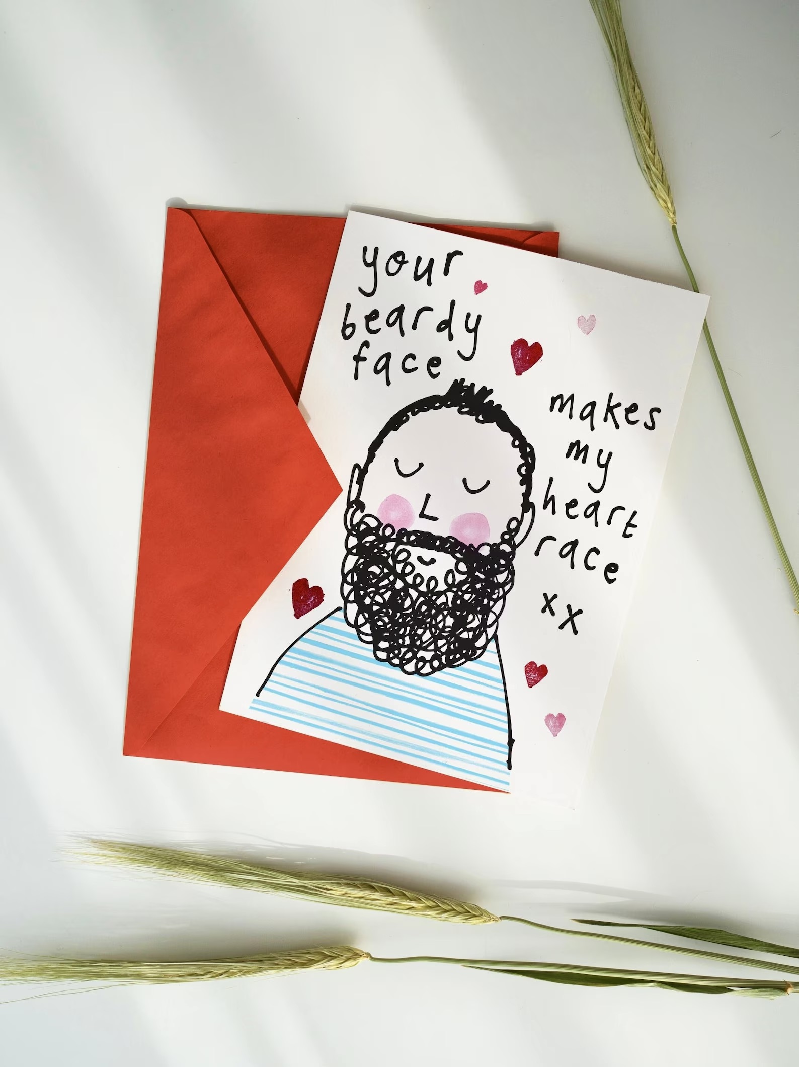 carte Saint Valentin pas kitch diy