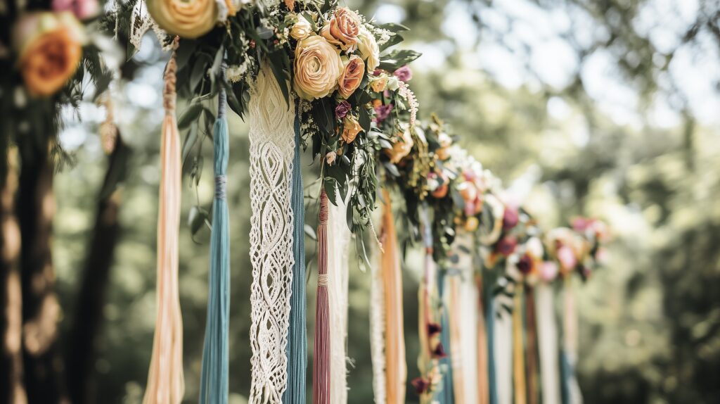 déco mariage bohème faire soi-même idée diy