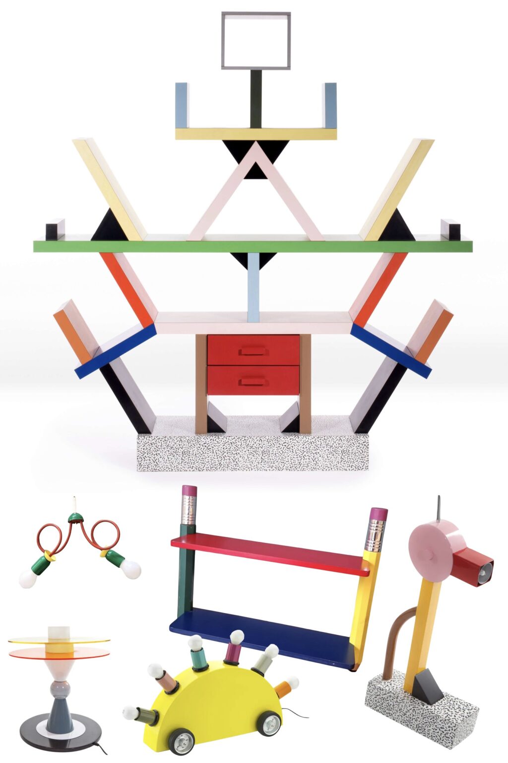 mobilier années 80 designer Memphis - blog déco design