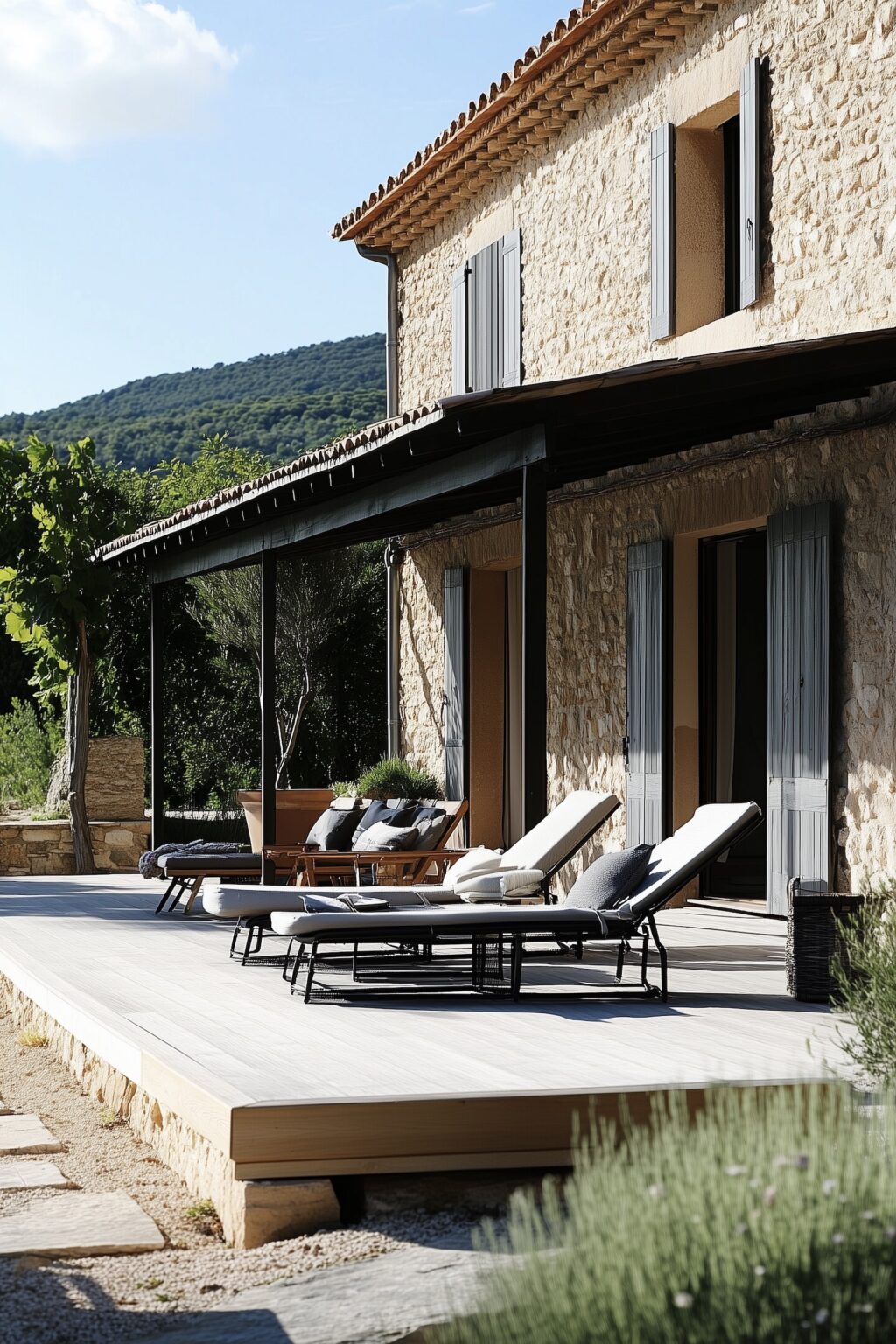 aménagement extérieur conseil déco terrasse surélevée