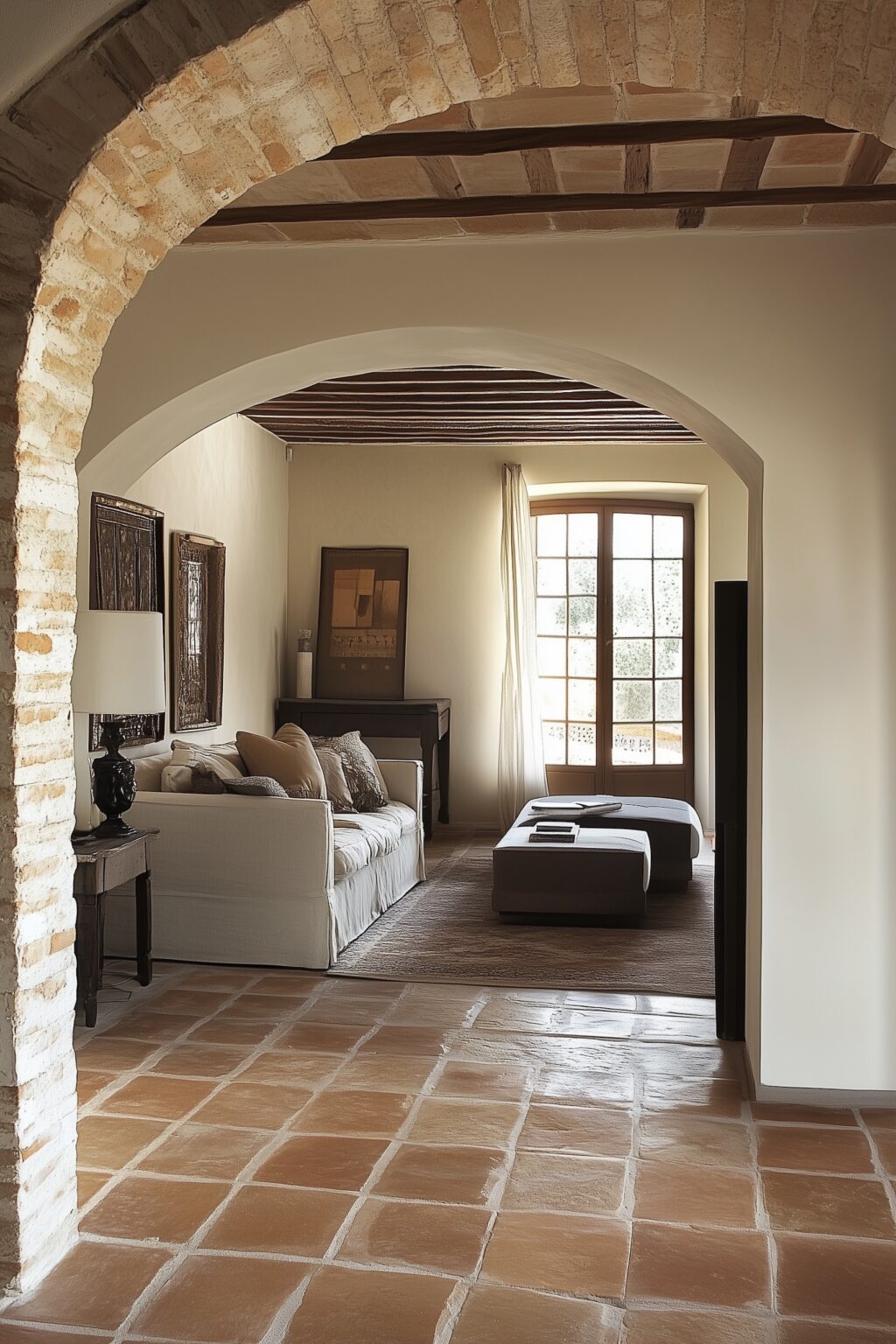 décoration style Toscan sol pierres italiennes