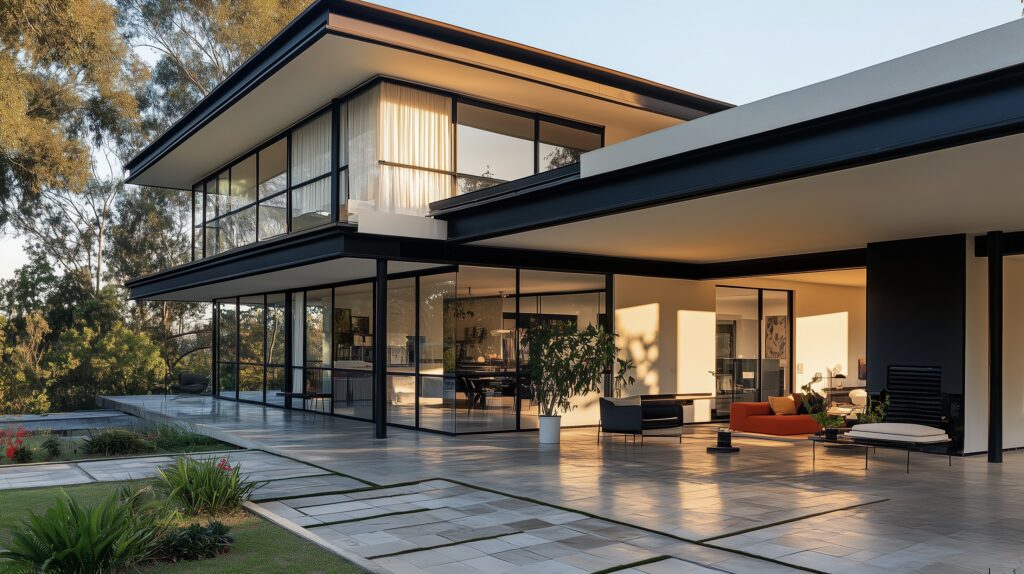 innovations domotiques sécurité maison architecte villa Bauhaus