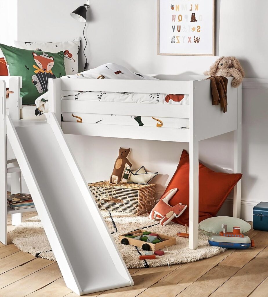 inspiration lit compact enfant mezzanine pour petite chambre