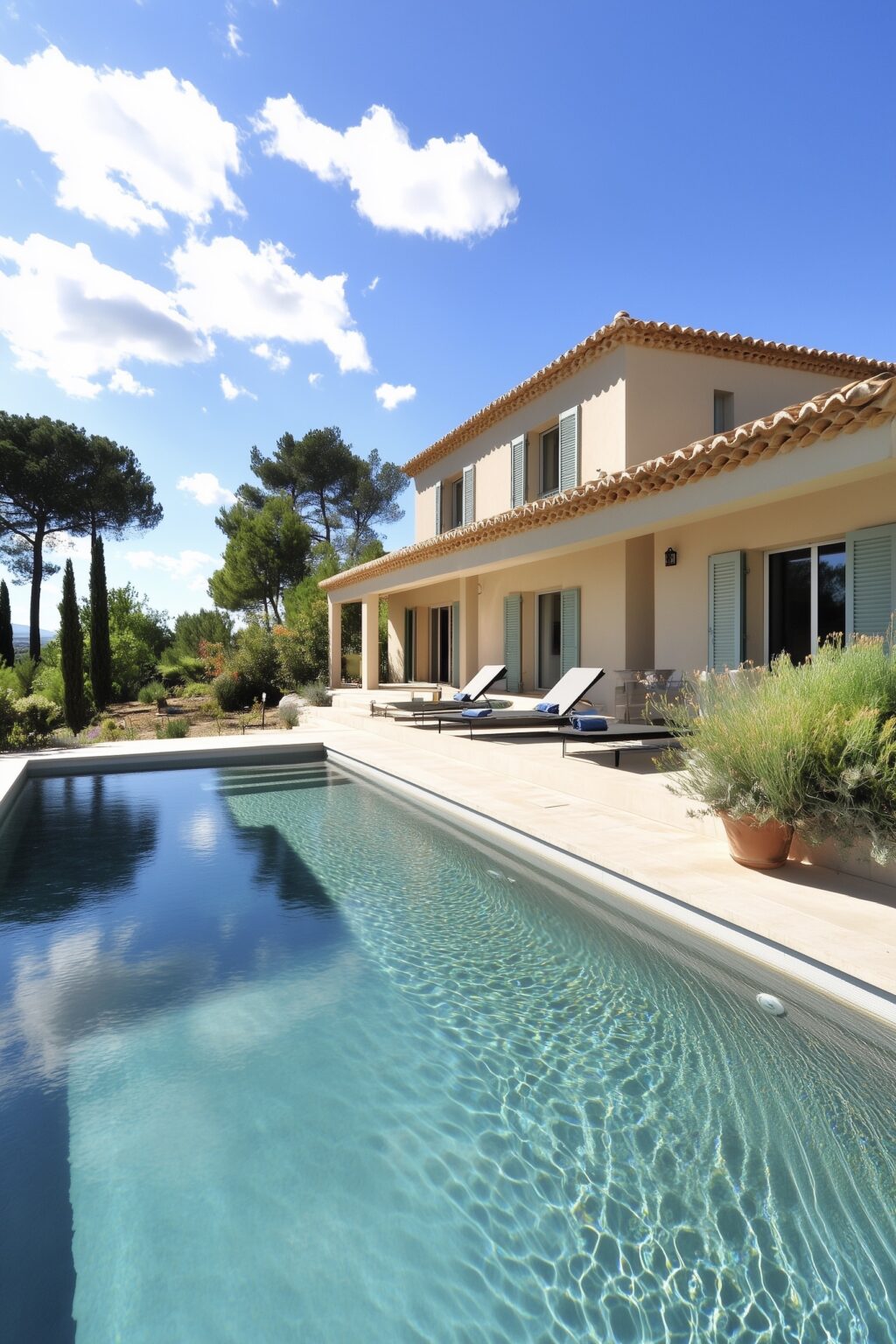 résidence secondaire piscine Aix Provence - blog déco