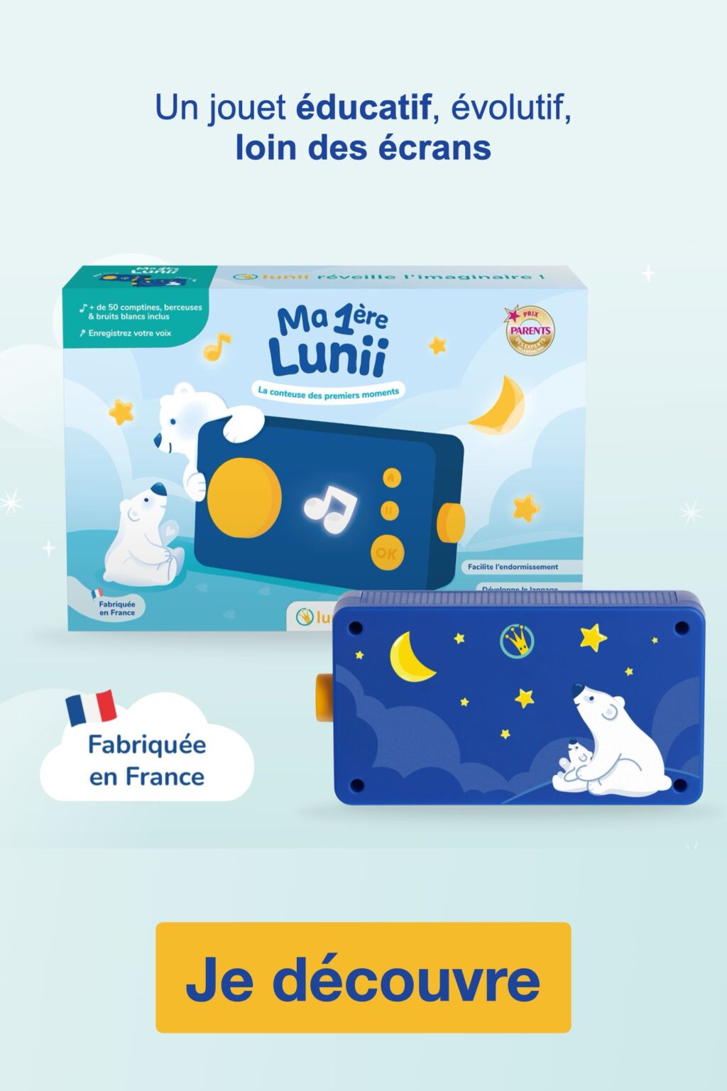 boite à histoires bébé bilingue test comparatif