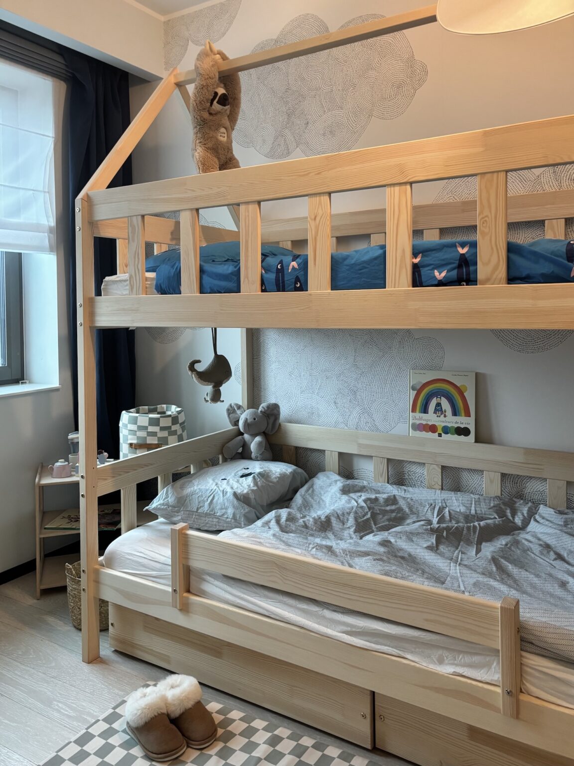 lit cabane superposé enfant 3 ans