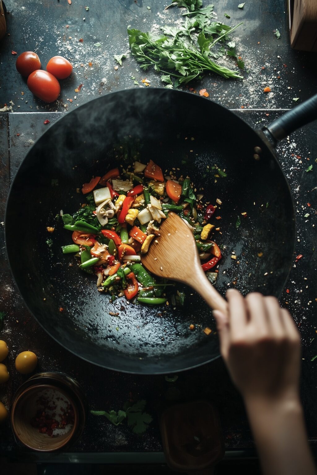 gagner du temps cuisine recettes livraison wok